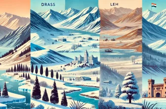 coldest places in India