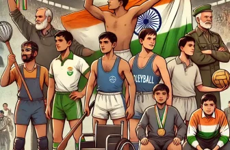 forgotten Indian athletes from different sports standing together