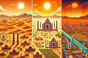 hottest regions illustration