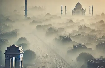 severe air pollution in India