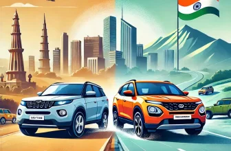 two SUVs Mahindra XUV700 and Tata Harrier