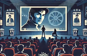 Bollywood movie screening in an overseas theater