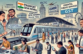 India's essential public services are managed by private companies