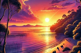 illustration of Chidiya Tapu, known as the best sunset spot in the Andaman Islands