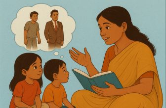 a mom telling story about rags to riches