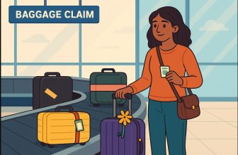 easily identify and claim luggage at airport