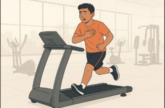 sudden chest pain during work out