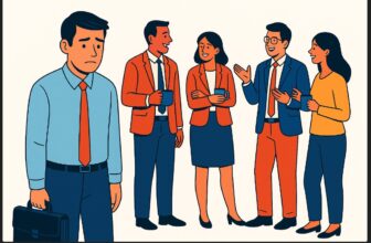 a person feeling lonely in group outing