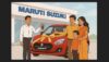 Indian family with new Maruti swift